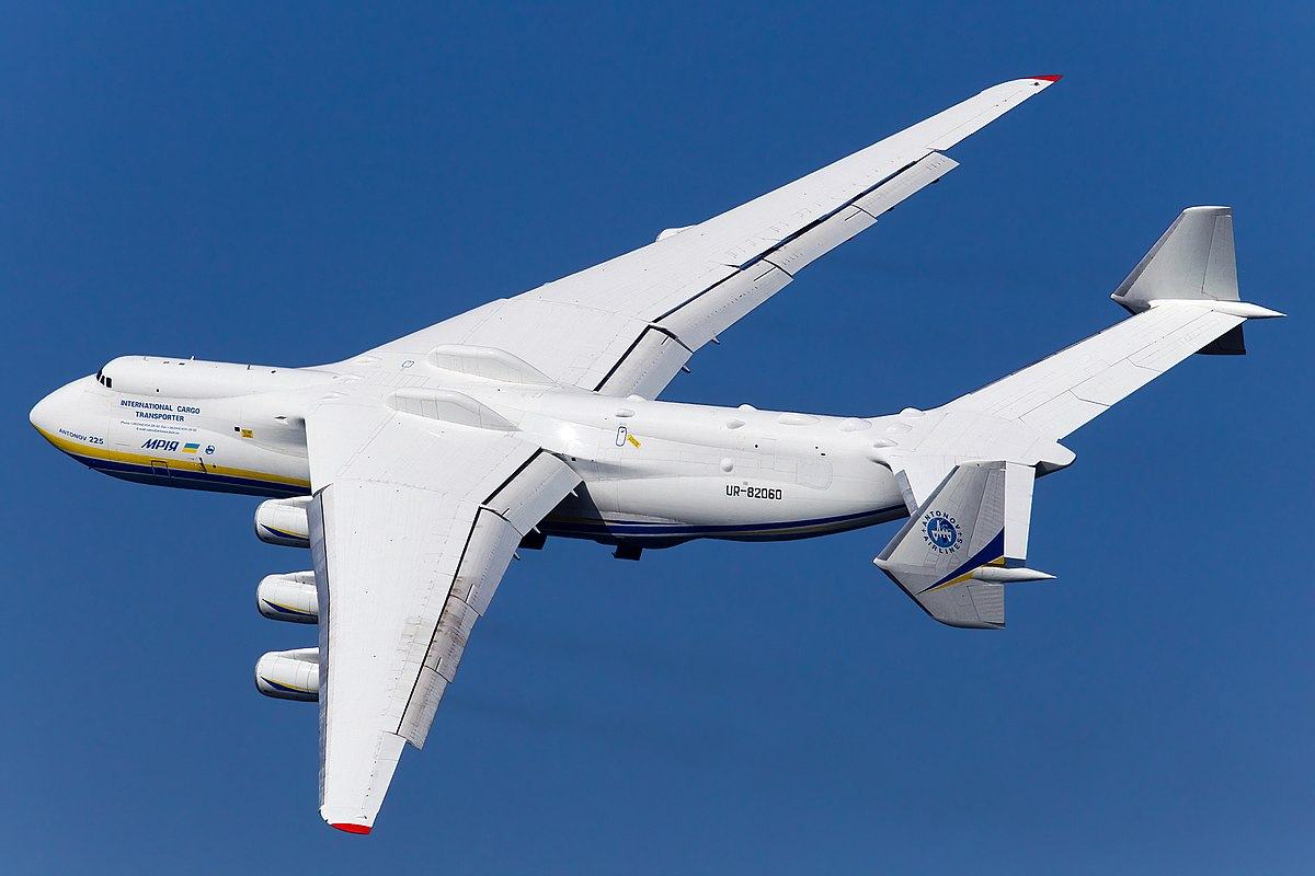 Antonov AN-225 Mriya: El avión más grande del mundo